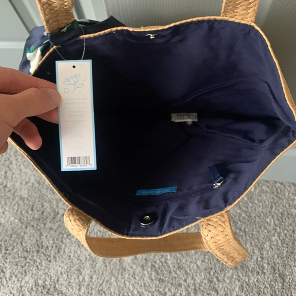 Draper James straw hand bag - Picture 1 of 2